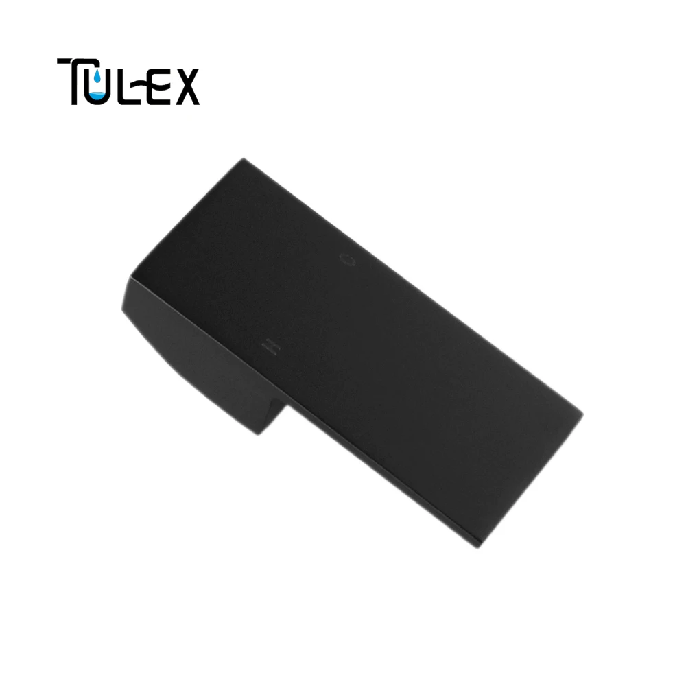 TULEX, черный скрытый смеситель для душа, настенный клапан, горячая и холодная вода, душевой кран, латунная насадка для душа