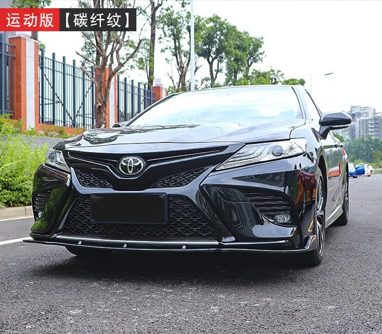 Задний спойлер 2018-2019 для Toyota Camry YDK ABS задний бампер | Автомобили и мотоциклы