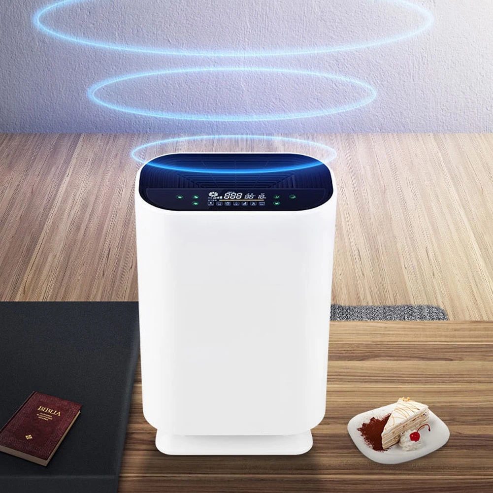 

110V 35W Household Portable Negative Ion Air Purifier Intelligent Automatic Air Cleaner with Remote Control