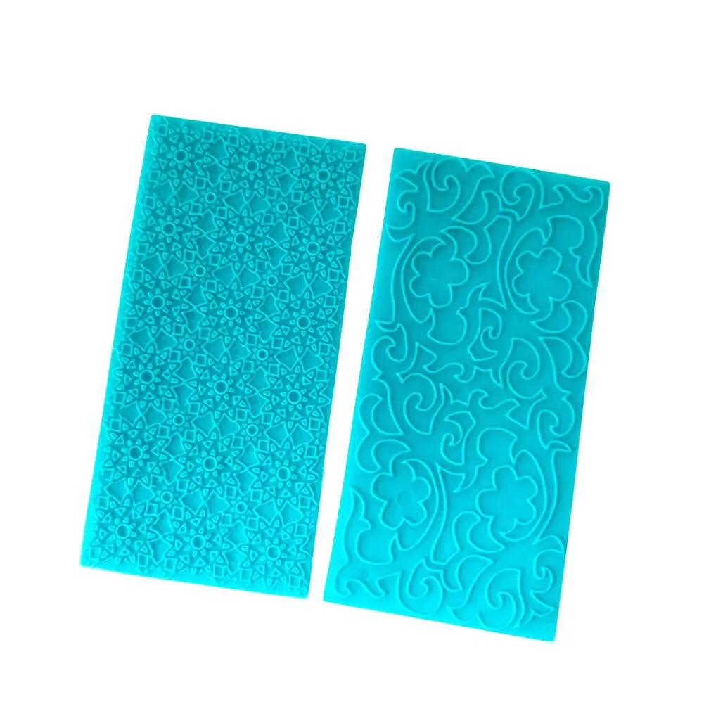 6 шт./компл. Инструменты для выпечки кирпичной стены с изображением дерева