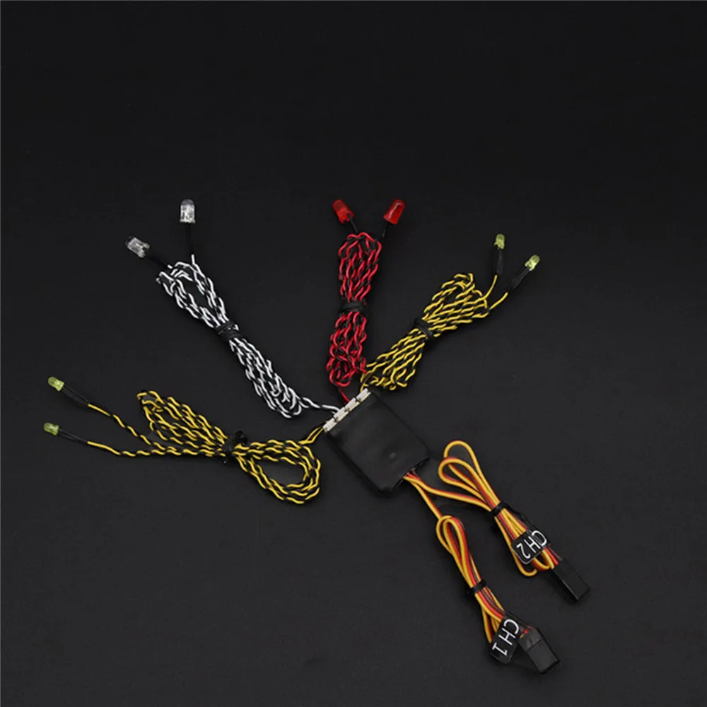 Универсальный RC сигнала поворота светильник s модель автомобиля связь тормозной