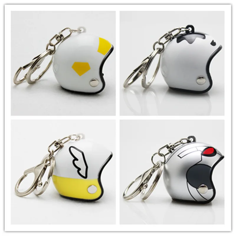 2019 креативный мультфильм мотоцикл брелок в форме шлема для мужчин и женщин