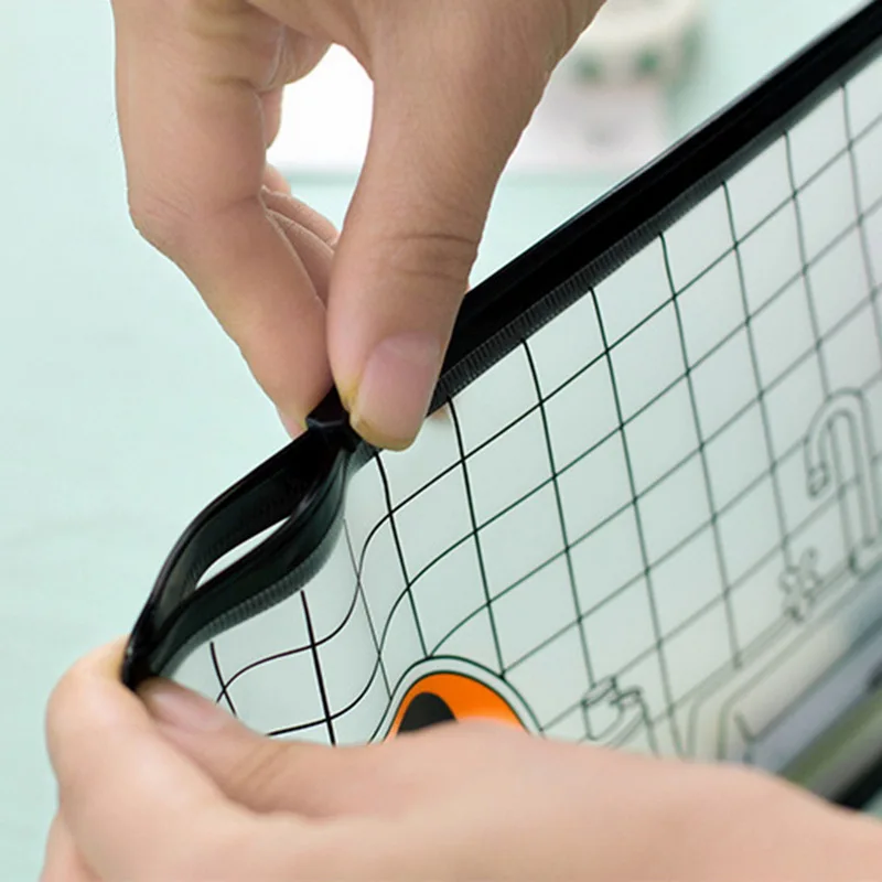 Новый ПВХ прозрачный водонепроницаемый карандаш сумка органайзер для хранения