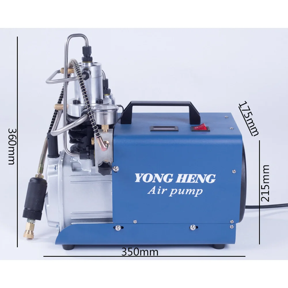 

30mpa High Pressure Air Pump Home Industrial 220V Electric Inflator Oil-water Separation