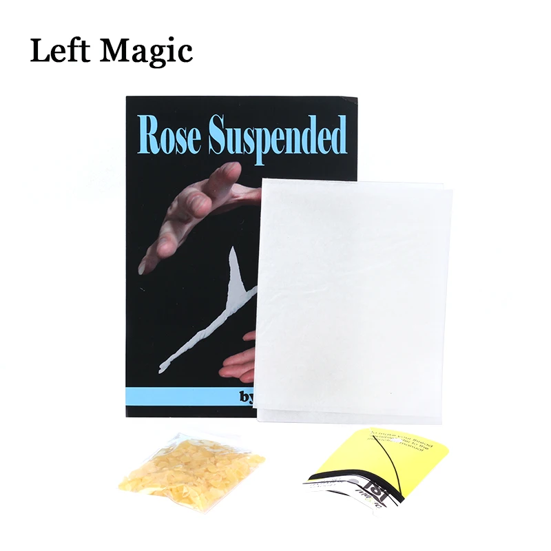 Волшебные фокусы с плавающим розовым цветком волшебные аксессуары уличный