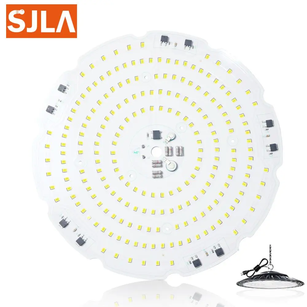 SKD соответствующий светодиодный светильник High Bay Board UFO промышленный потолочный светильник навес для гаражной мастерской стержень склад стадион рынок аэропорта
