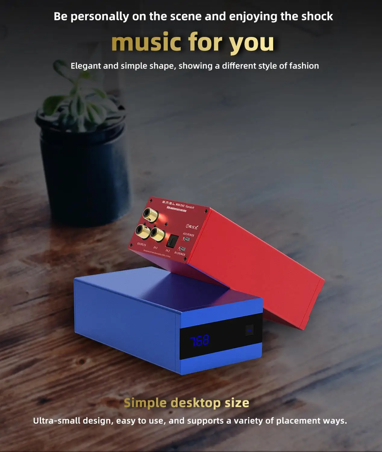 

SMSL SK10 MKII Sanskrit 10th AK4493 24Bit /384KHZ DSD256 High-End DAC Decoder