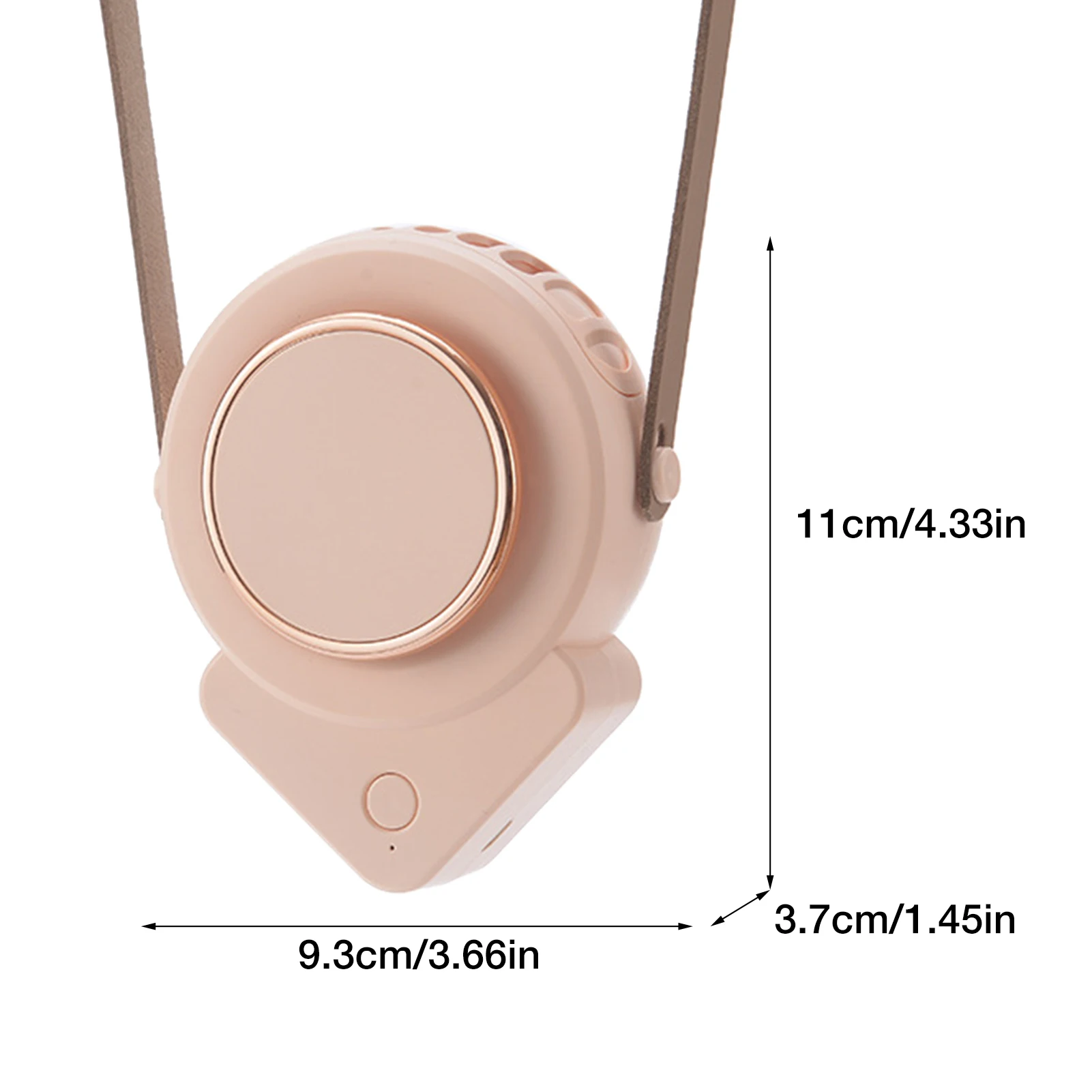 

Neck fan mini usb cooler rechargeable ventilador Outdoor Travel handheld portable silent small 3-Speed Adjustable cooling fans