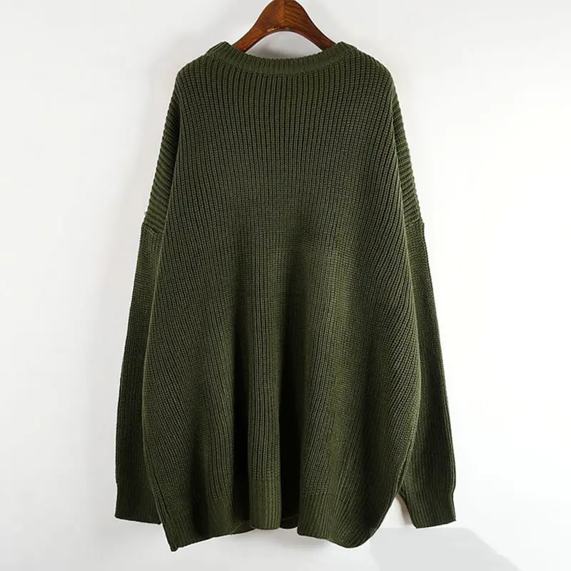XITAO Tide Plus Size Patchwork Pocket Sweater Women Clothes 2019 Winter Pullover Full Sleeve Split Knitted Top New GCC2860 | Женская