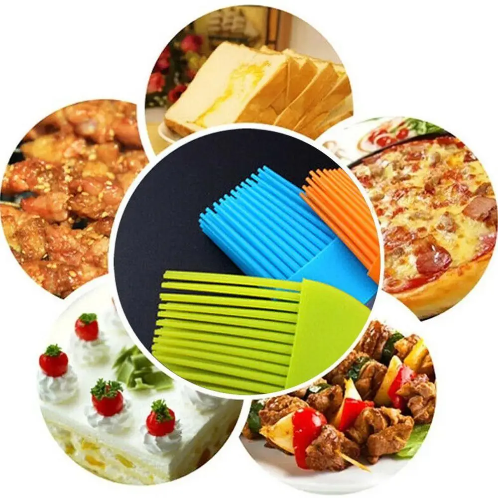 Силиконовая Термостойкая кисть для барбекю аксессуары кухни приготовления пищи