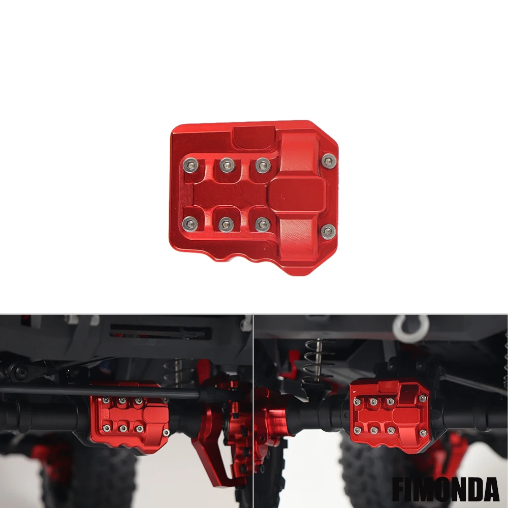 FIMONDA анодированный алюминиевый портальный осевой корпус для 1/10 RC Crawler Traxxas TRX4