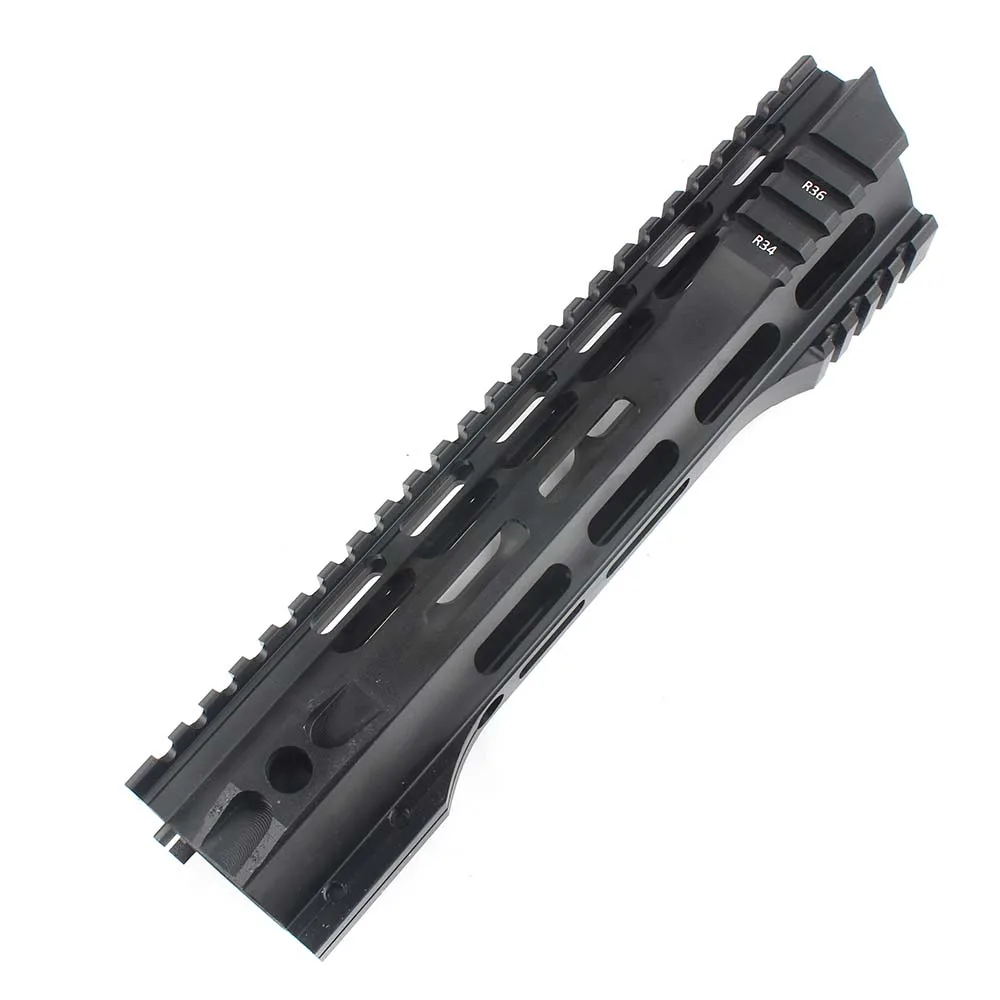 AR15 Free Float M Lok Quad Rail Handguard Picatinny со стальной гайкой для AEG M4 M16 7 10 12 15 дюймов защитные