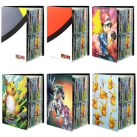 240pcs game pokemon cards album book cartoon anime card ex gx collectors loaded list for kids holder capacity binder folder toys