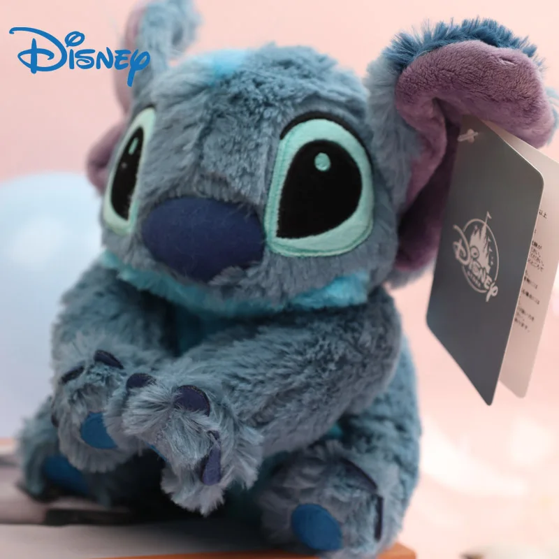 

24cm Light Scent Disney Lilo And Stitch Plush Toy Anime Cute Things Kawaii Plushie Kids Dolls Girls Boy Gift For Girlfriend