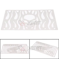 motorcycle stainless steel skull eagle radiator grill cover guard protector for honda valkyrie gl1500 gl 1500 all years