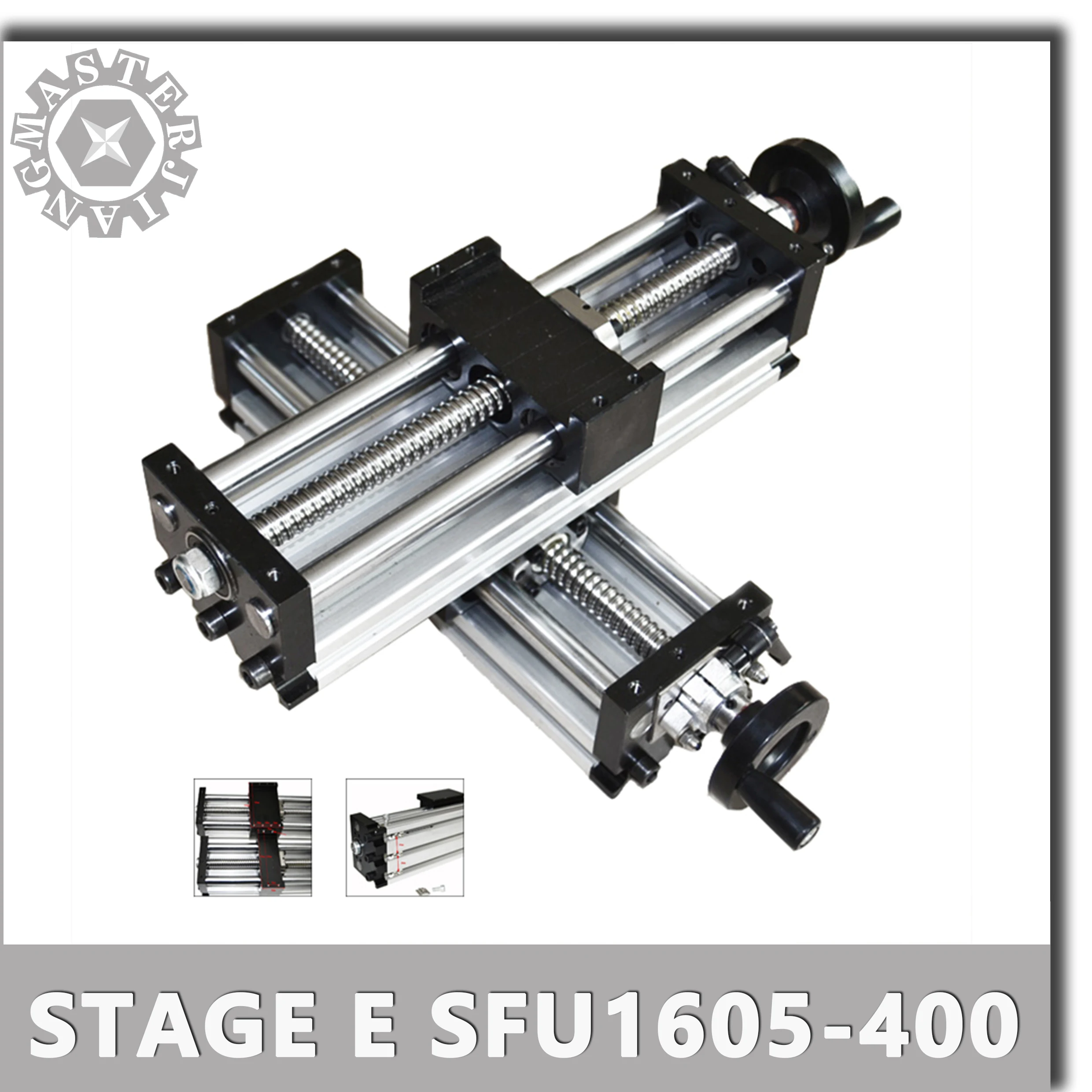 Stage E SFU1605 400mm путешествия Длина линейные направляющие рельсы с ЧПУ NHK90 Руководство