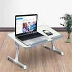 A8 регулируемый по высоте складной столик для ноутбука многоцелевая кровать стол с охлаждающим вентилятором с возможностью регулировки угла Non-Slip для рабочего стола