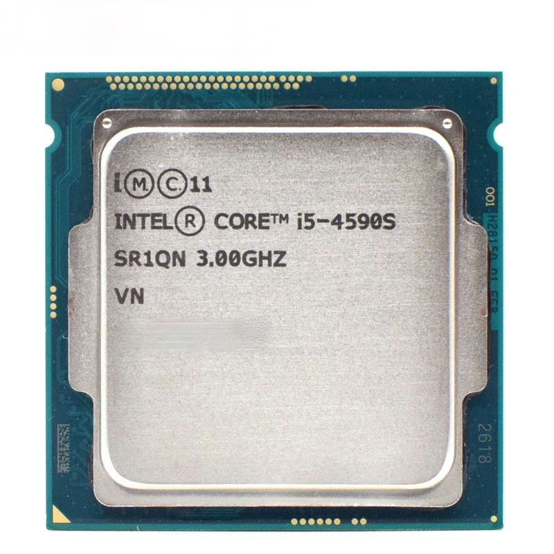 Бывший в употреблении процессор Intel Core i5 4590S 3 0 ГГц четырехъядерный 6 Мб 65 Вт LGA 1150 |