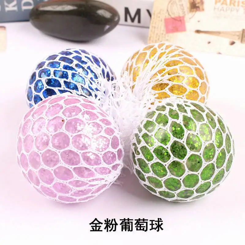 

1pcs Decompression Grape Ball Squeeze Toy Creative Stress Ball Child Adult Stress Relief Toy Ball Child Valentines Day Gifts