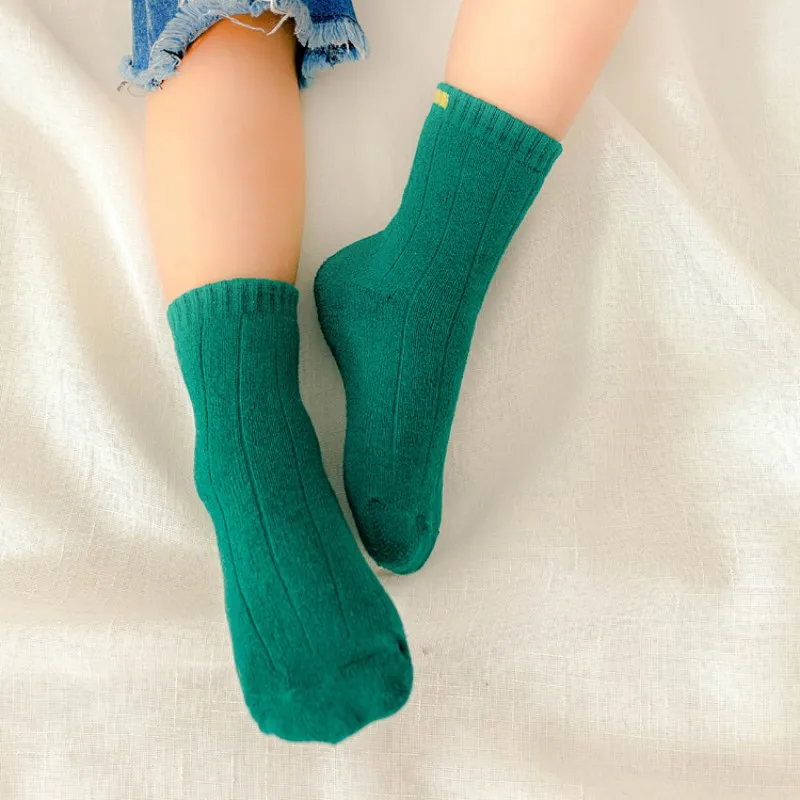 Дети носки для мальчиков и девочек модная новинка милые мягкие дышащие из хлопка