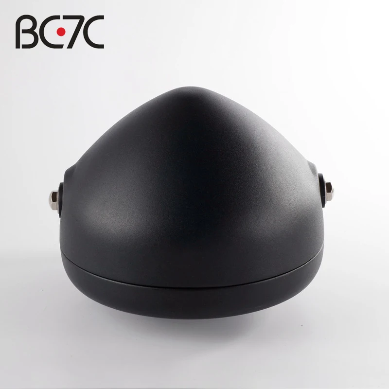 Универсальная мотоциклетная Ретро черная круглая металлическая фара для Harley