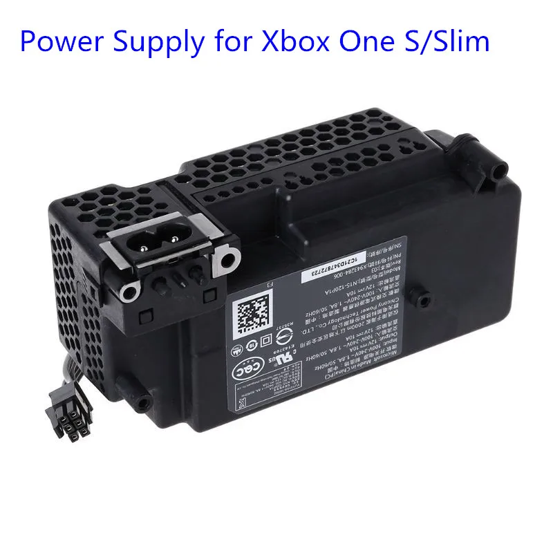 Original Replacement For Xbox One S Power Supply for Xbox One Slim Console Replacement 110V-220V Internal Power Board AC Adapter