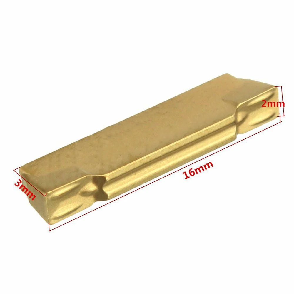 

10pcs Carbide Inserts MGMN200-G Cut-Off End Milling Turning Lathe Cutter