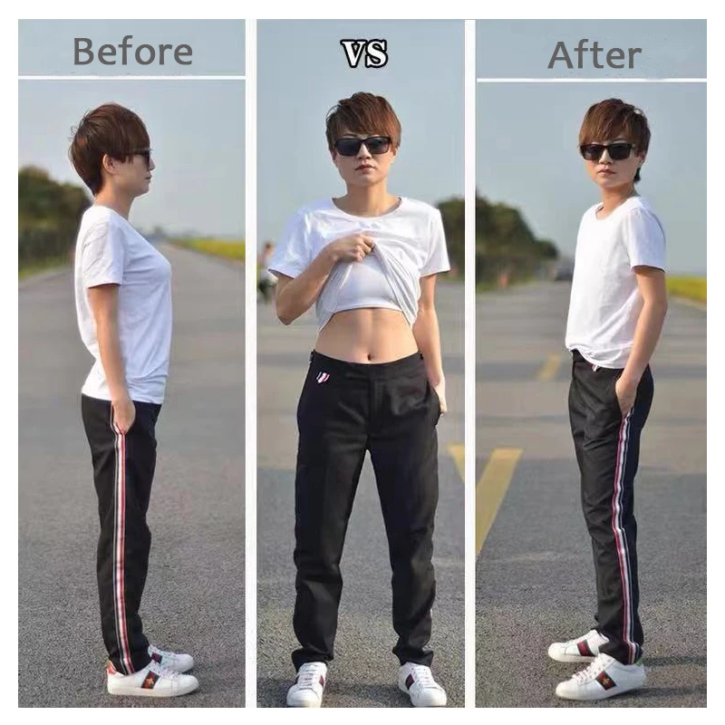 Корсет для груди плоский корсет топы с застежкой на липучке|Топы| |