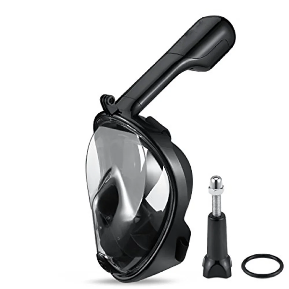 

180 Full View Panoramic Breakage-proof Snorkel Mask Full Face Snorkeling Design Anti-fog and Anti-leak Technology Diving Swimmi