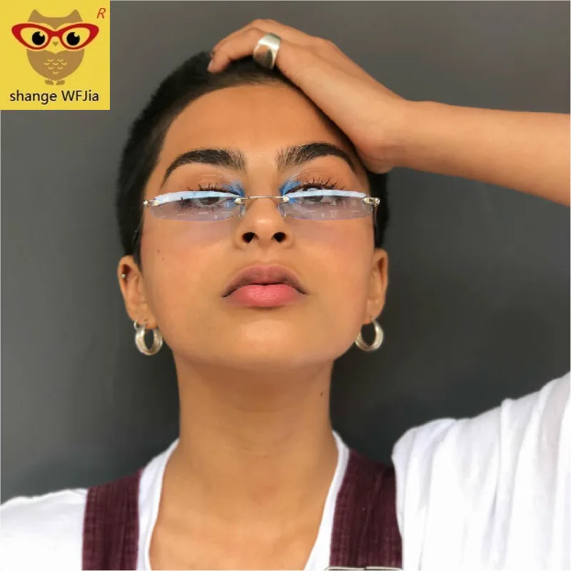 

Женские и мужские маленькие квадратные солнцезащитные очки, прозрачные фиолетовые солнцезащитные очки с прозрачными линзами, UV400, 2019