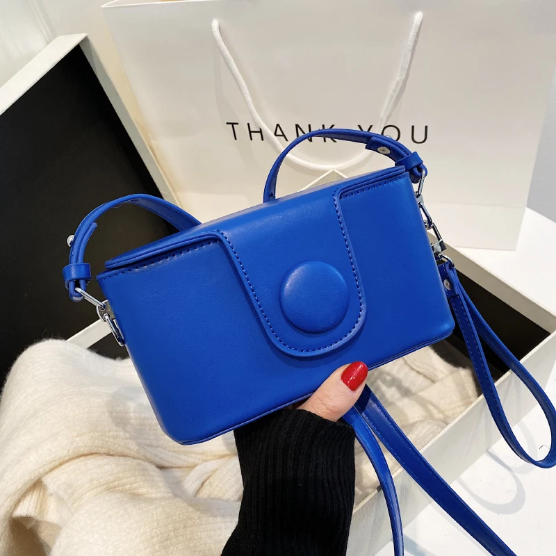 Сумка на плечо Klein Женская из экокожи саквояж кросс-боди с седлом для камеры