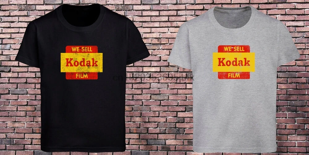 Мы продаем фотографические футболки Kodak для фотосъемки мужские футболки|Мужские
