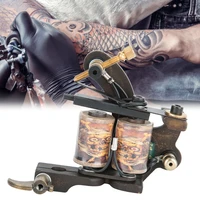 professional pure copper wrap coil tattoo machine liner shader beauty body tattoo device permanent makeup handmade tattoo gun