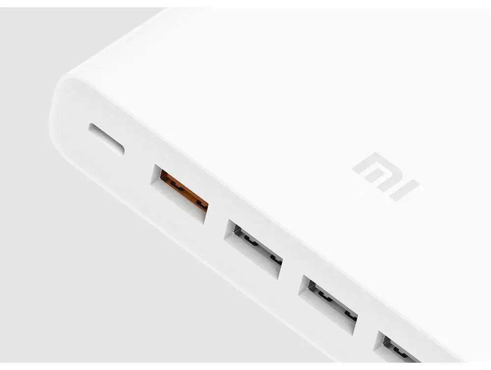 Оригинальное зарядное устройство Xiaomi USB-C, 60 Вт, выходное зарядное устройство type-C, 6 usb-портов QC 3,0, быстрая зарядка, 18 Вт, x2+ 24 Вт(5 В = a макс.), для смартфона, H33