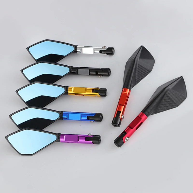 Зеркало для обзора мотоцикла алюминиевые мотоциклетные зеркала с ЧПУ аксессуары