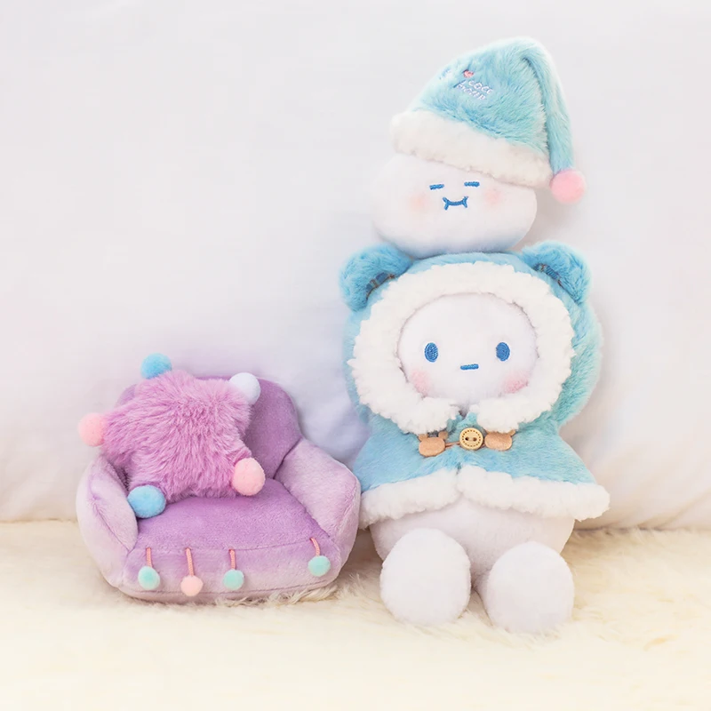 

POPMART BOBO and COCO Polyester Fiber Paiama Party Plush Toy