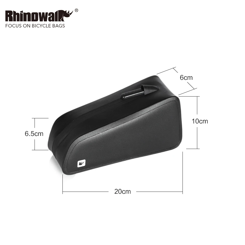 Сумка для велосипеда Rhinowalk Водонепроницаемая передняя рама вместительная сумка