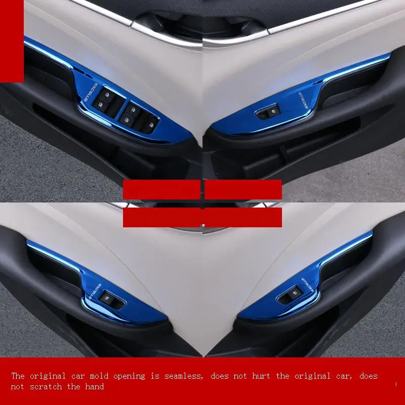 

Auto Sticker Car Accessories Interior Decoration Window Control Panel 2015 2016 2017 2018 2019 2020 FOR Buick Excelle GT GX