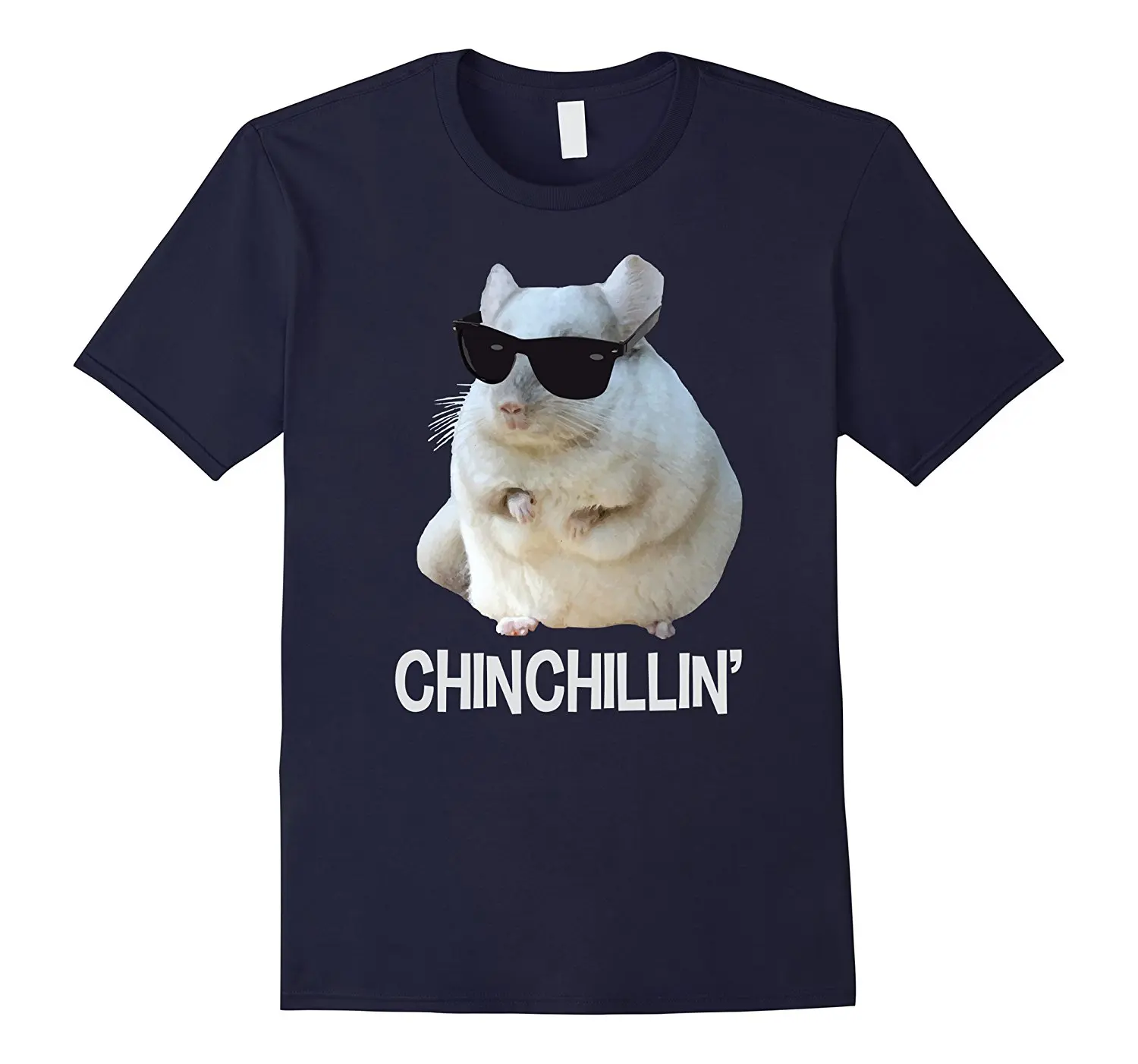 

2020 Hot sale Fashion 100% cotton Chinchillin' T-Shirt Funny Chinchilla Lovers Cool Gift Tee shirt