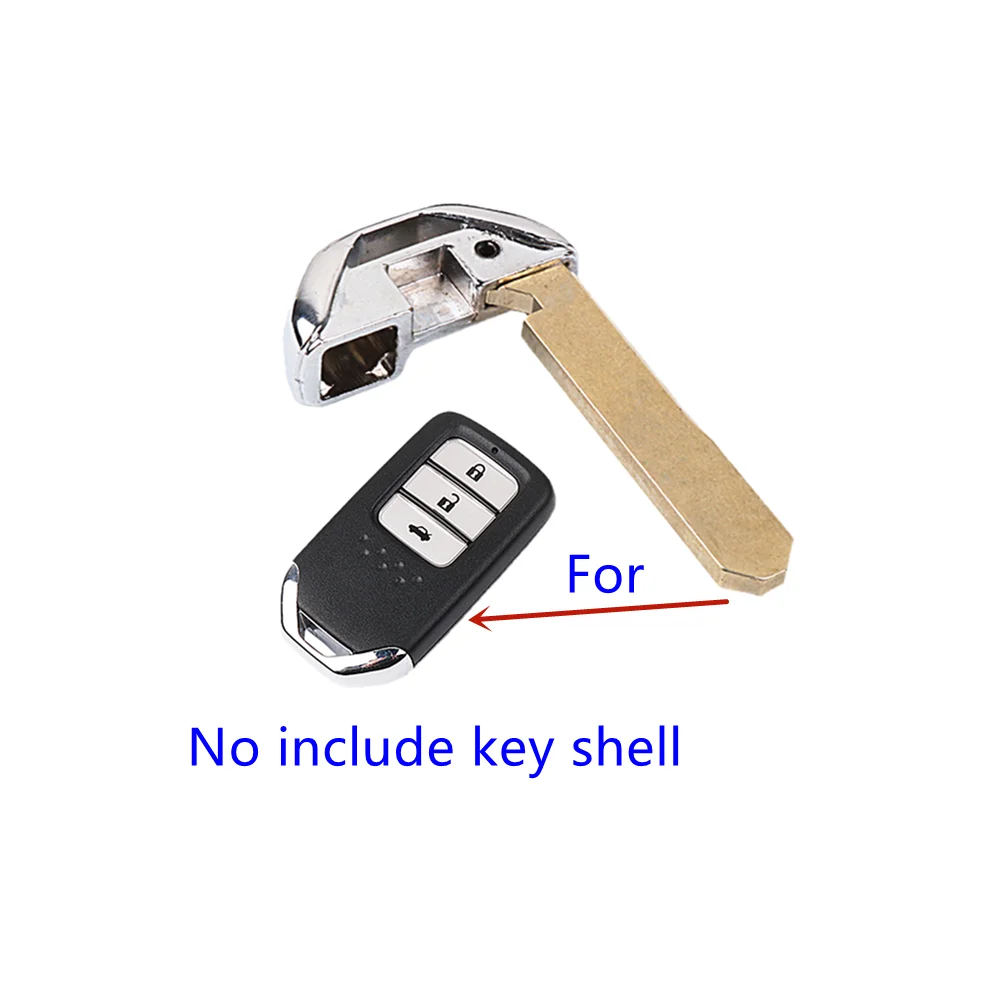 Умное лезвие ключа для экстренного запуска складного корпуса и Honda Smart Key Blade Blank