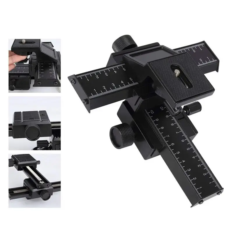 4 способа Фокусировочный рельсовый ползунок кронштейн для DSLR Камера Макросъемка