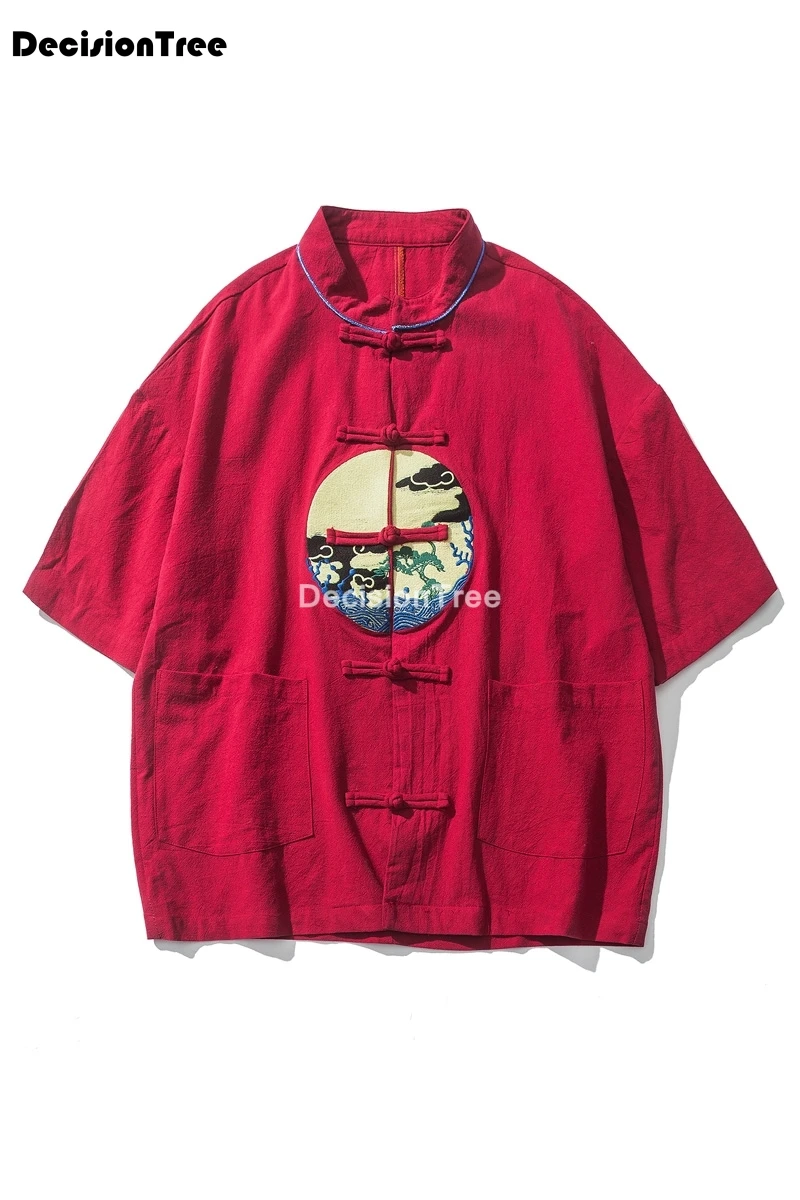 

2021 shirt men patchwork printing shirts men half sleeve fit streetwear camisa masculina men shirt