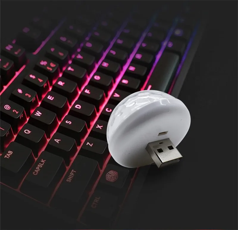 Многоцветный USB светодиодный автомобильный интерьерный осветительный комплект, атмосферный светильник, неоновые лампы