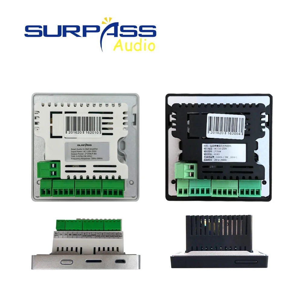 Аудиосистема Smart Home музыкальный плеер 2 4 каналов дюймовый сенсорный мини экран