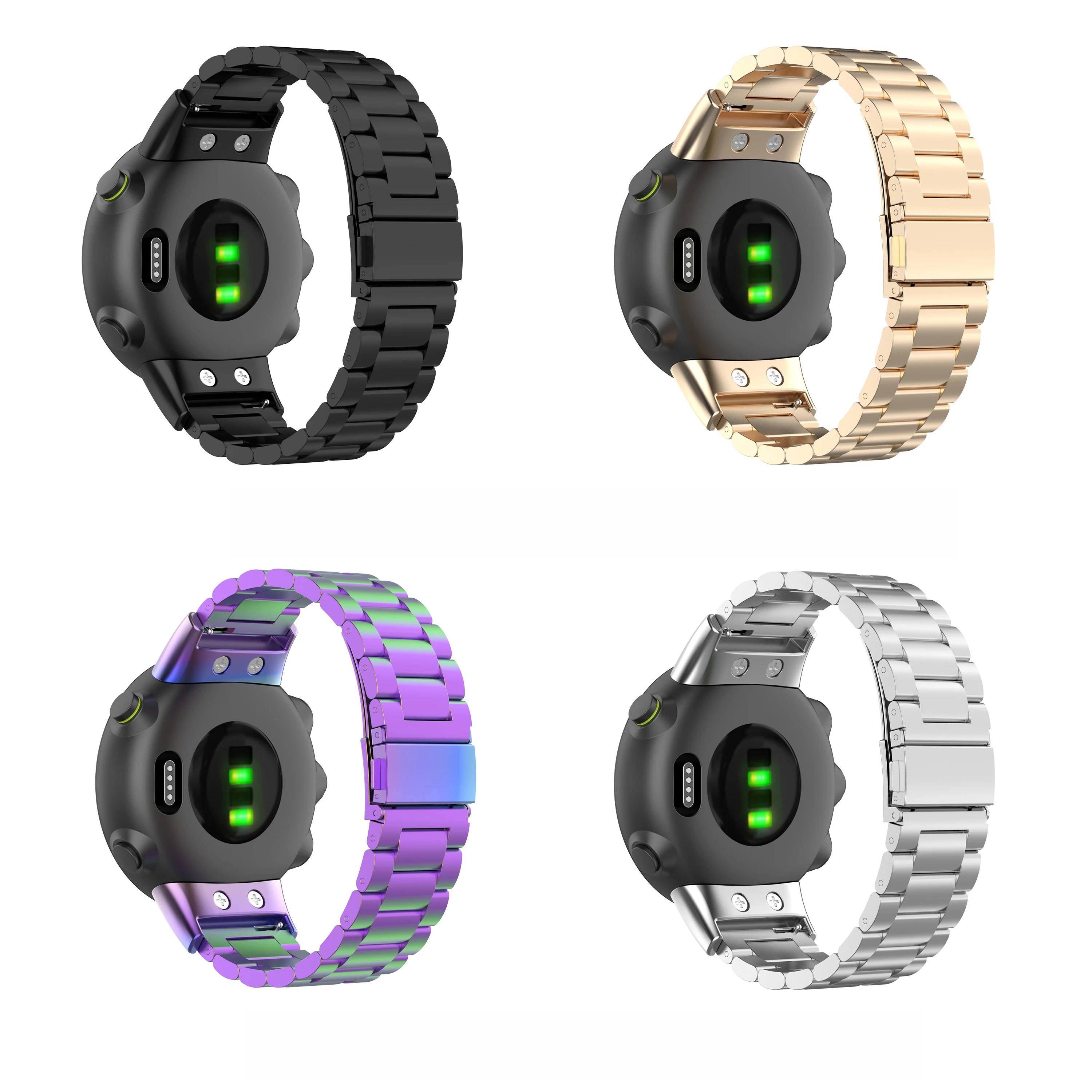 

Stainless Steel Strap For Garmin forerunner 45 45S Bracelet band Metal Watch accessories For Garmin Swim2 Bracelet correa