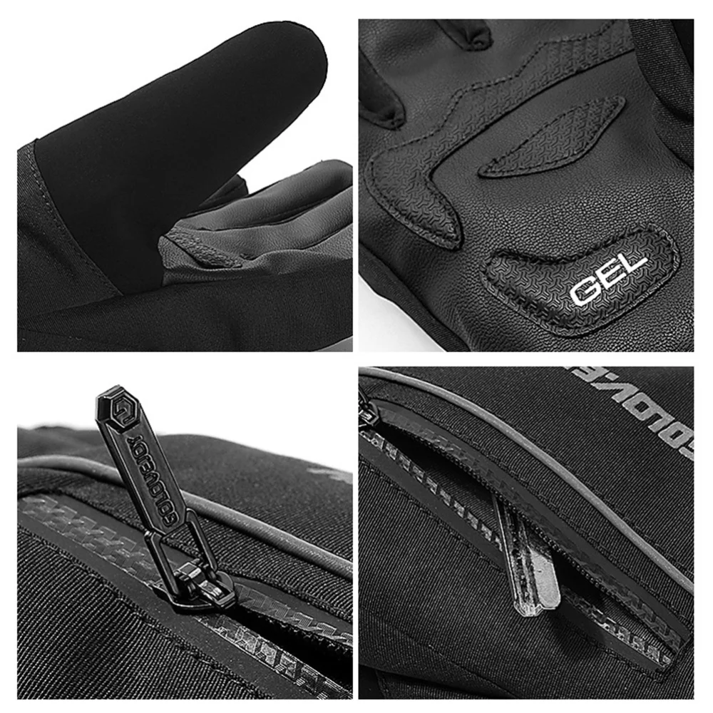 

1 Pair of Winter Skating Windproof Unisex Snowboard Thicken Reflecting Light Size