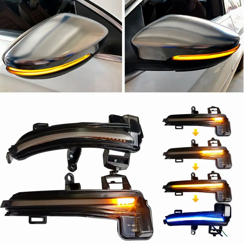 

Rearview Side Mirror LED Turn Signal Light Dynamic Flasher Blinker Indicator For Skoda Superb A7 MK3 B8 2016 2017 2018 2019