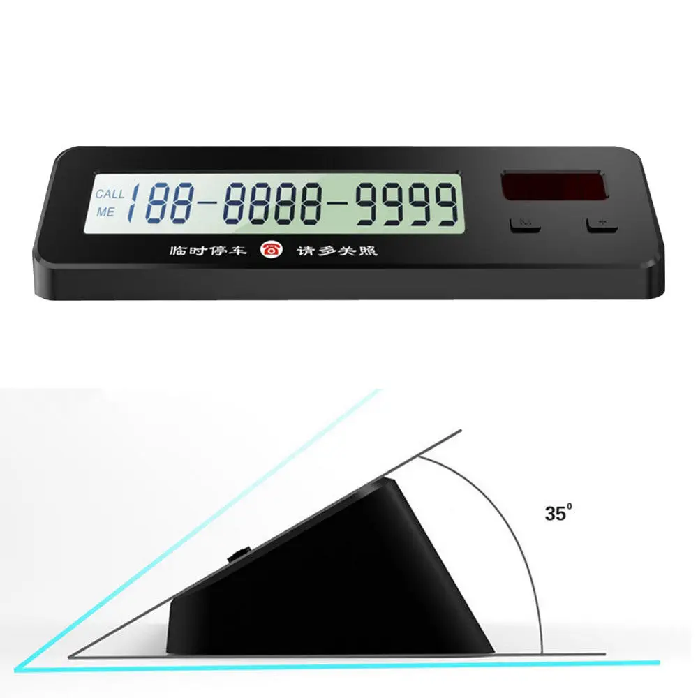 Прямая поставка 1 шт. автомобильная Временная парковочная карта мобильный