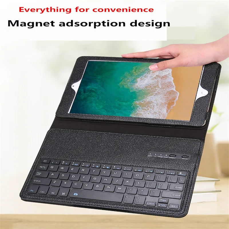 

Bluetooth Keyboard Case For iPad Pro 11 2018 Smart PU Leather Protective Cover For Apple iPad 2018 Coque