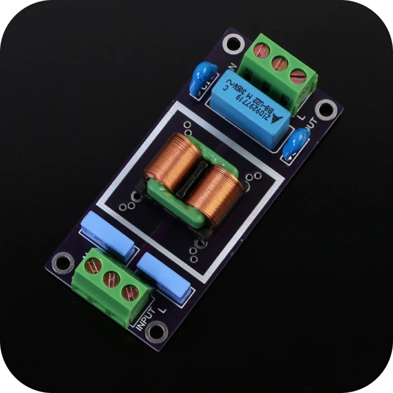Плата фильтра мощности EMI HiFi защита от помех источник питания для переменного